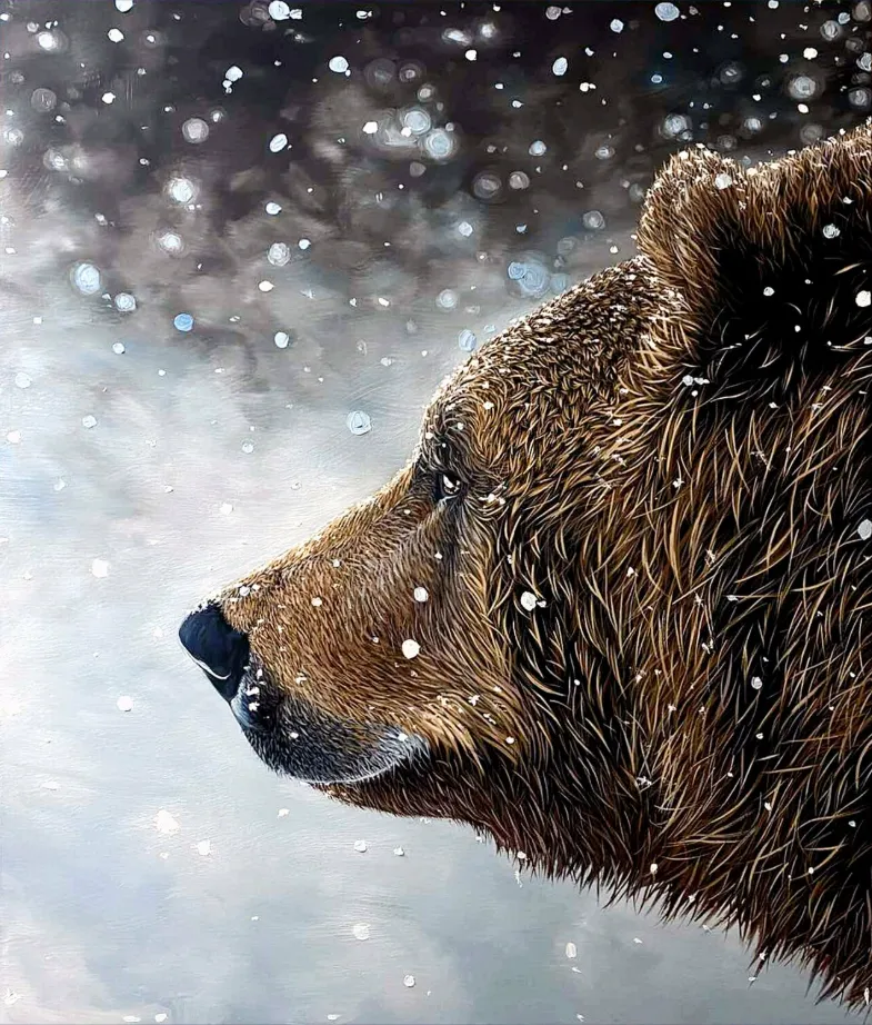 Bild von 26 von Elena Adele Dmitrenko, Teil der Tiere Serie, zum Preis von €3200