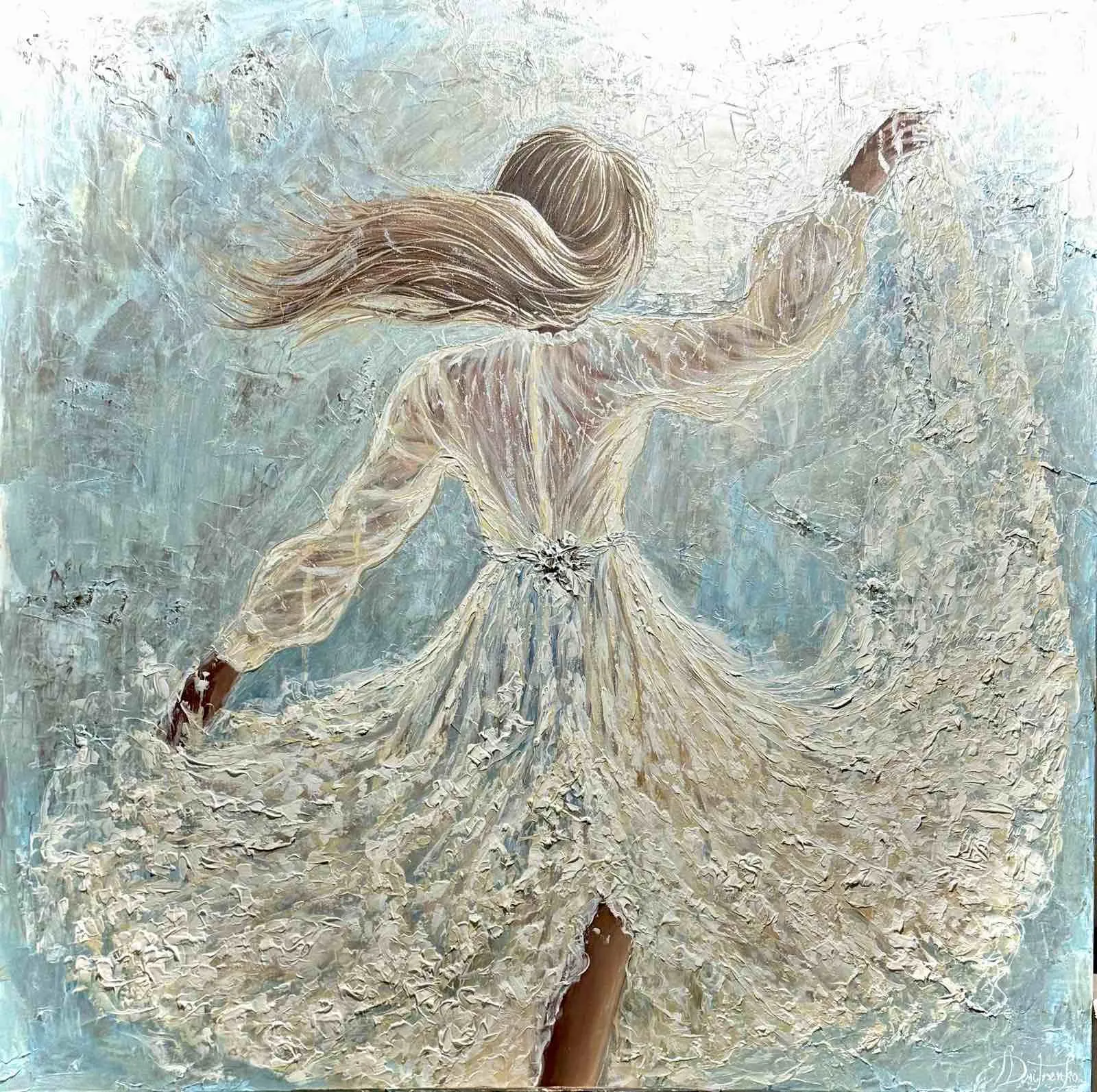 Bild von Run to Freedom von Elena Adele Dmitrenko, Teil der Freiheit Serie
